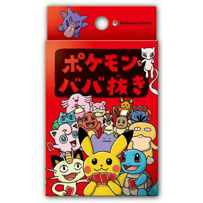 Pokemon old maid card deck playing card Japanese Pokemon Center Limited