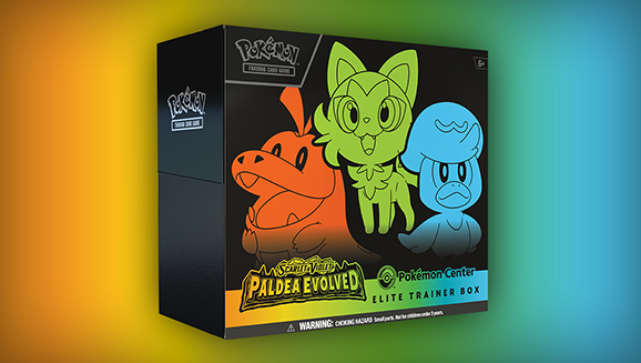 Scarlet & Violet-Paldea Evolved Pokémon Center Elite Trainer Box